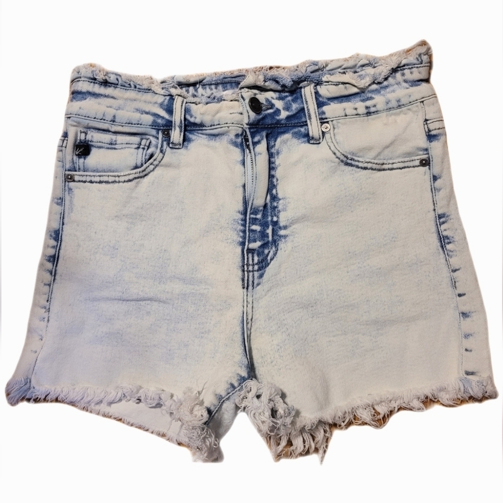 KanCan Acid Washed Shorts Cutoff Grunge Revival Sz 11 Lived In Comfort